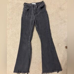 KanCan Charcoal Flare Jeans
